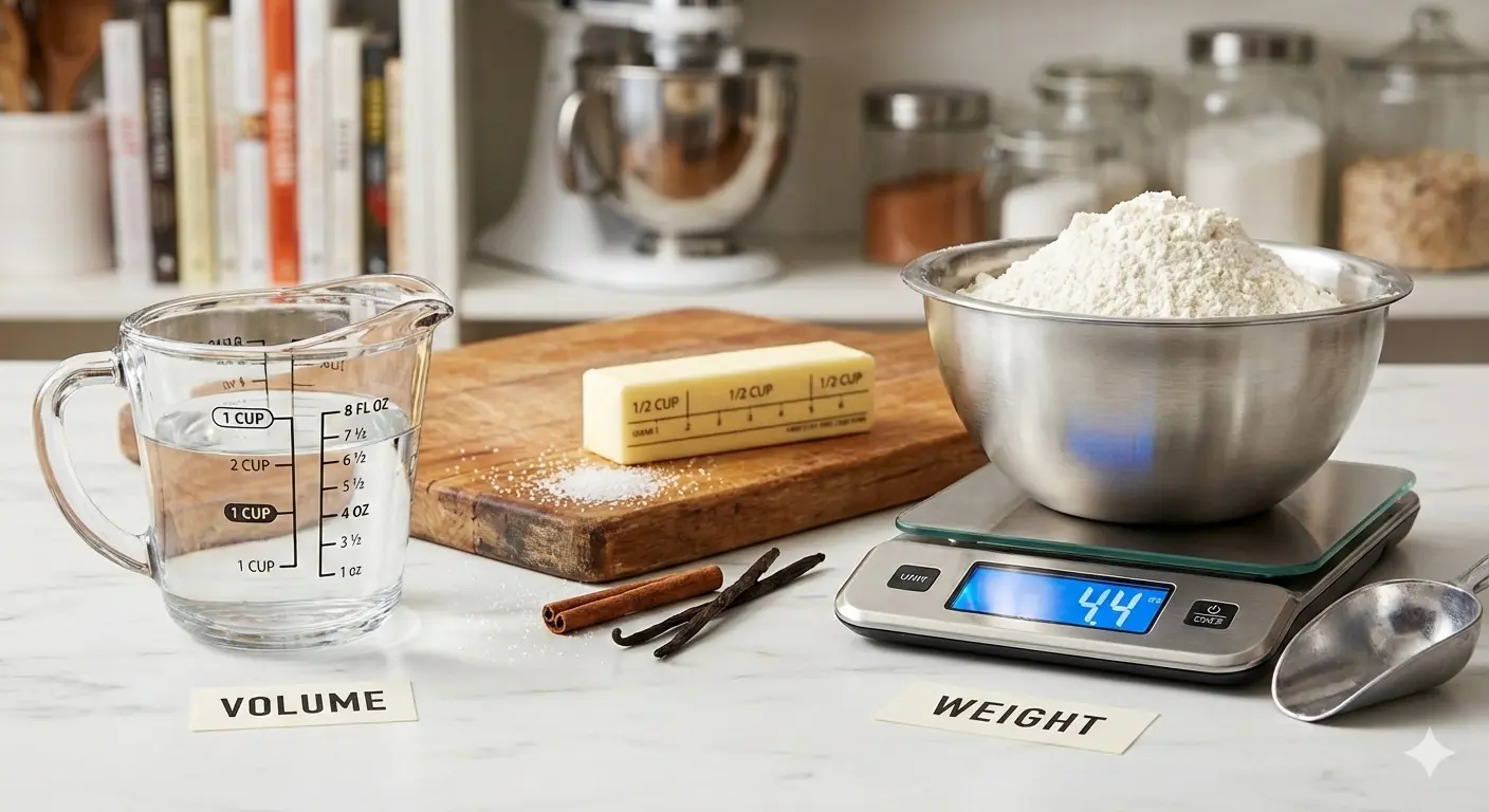 Ounces in a cup conversion guide for baking